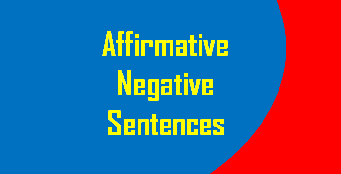Interchange of Affirmative and Negative Sentences, simplifyconcept.com