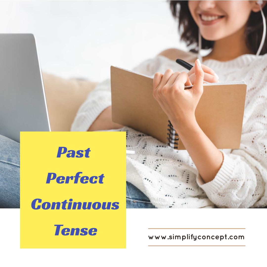 Past Perfect Continuous Tense Examples in Hindi to English, simplifyconcept.com